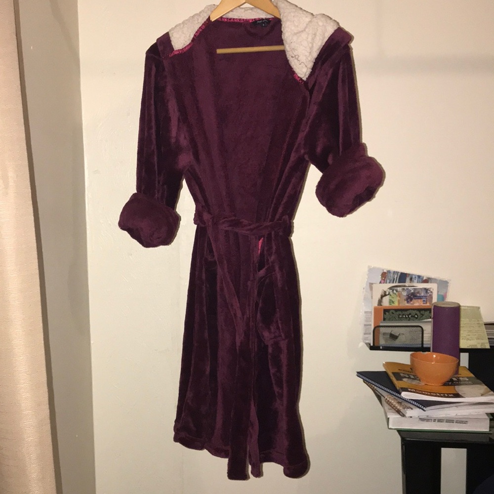 Plush robe